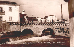 Delcampe - TORRES NOVAS - Ponte Da Levada Sobre O Rio Almonda  (2 Scans) - Santarem