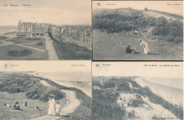 Delcampe - WENDUINE      4 KAARTEN - Wenduine