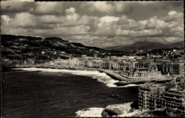 Delcampe - CPA Donostia San Sebastian Baskenland, Grans Kursaal Y Playa De Gros - Sonstige & Ohne Zuordnung