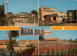 Delcampe - N°43606 Z -cpsm Roussilon -camping Caravaning Agua Dulce- - Roussillon