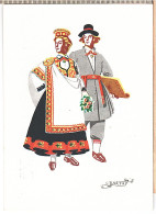 Delcampe - Latvia. Lettland. Barta Tautas Terpi - Girts Vilks PC - Lettland