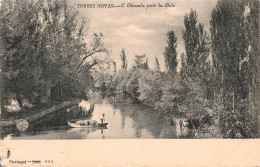 Delcampe - TORRES NOVAS - O Almonda Perto Da Brôa  (2 Scans) - Santarem