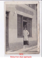 Delcampe - Carte Photo De Commerce : Coiffeur Parfumeur  - état - Geschäfte