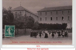 Delcampe - CORBIGNY : Institution Libre De Jeunes Filles (émail)  - Très Bon état - Corbigny