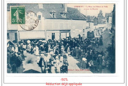 Delcampe - CORBIGNY : La Place De L'hotel De Ville - Tres Bon état - Corbigny