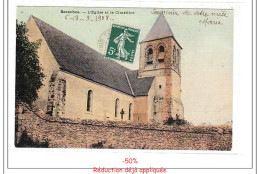 Delcampe - BAZOCHES : L'eglise Et Le Cimetiere - Tres Bon état - Bazoches