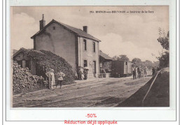 Delcampe - BRINON SUR BEUVRON - Intérieur De La Gare - Très Bon état - Brinon Sur Beuvron