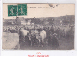 Delcampe - CORBIGNY: Foire Aux Boeufs - état - Corbigny