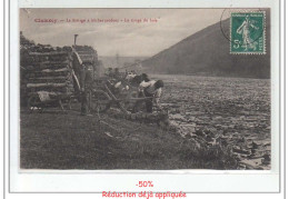 Delcampe - CLAMECY - Le Flottage à Bûches Perdues - Le Tirage Du Bois - Très Bon état - Clamecy