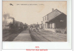 Delcampe - BRINON SUR BEUVRON - La Gare - Très Bon état - Brinon Sur Beuvron