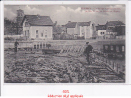 Delcampe - CLAMECY: Le Flottage à Bûches Perdues, Arrivée Du Bois Au Pertuis De Clamecy - Très Bon état - Clamecy