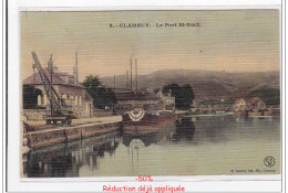 Delcampe - CLAMECY : Le Port St-roch (toillée) - Tres Bon Etat - Clamecy