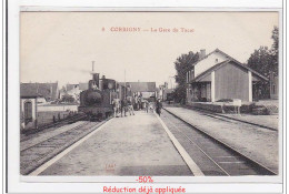 Delcampe - CORBIGNY : La Gare Du Tacot - Tres Bon Etat - Corbigny