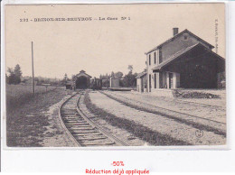 Delcampe - BRINON SUR BEUVRON - La Gare - état - Brinon Sur Beuvron