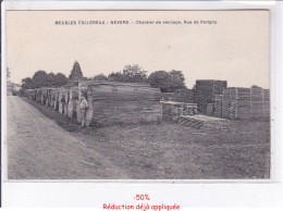 Delcampe - NEVERS: Chantier De Séchage, Rue De Parigny - Très Bon état - Nevers