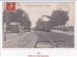 Delcampe - POUILLY-sur-LOIRE: La Gare - Très Bon état - Pouilly Sur Loire