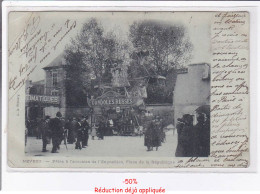 Delcampe - NEVERS: Fêtes à L'occasion De L'exposition Place De La République, Attraction - état - Nevers
