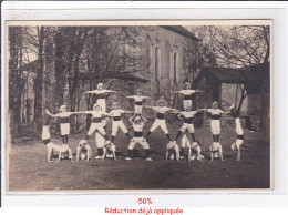 Delcampe - NEVERS : Carte Photo De La Jeune Garde (gymnastique) - Très Bon état - Nevers