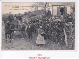 Delcampe - POUGUES-les-EAUX: Vignoble Du Grand Hôtel Guimard, Les Vendanges, Une Halte - état - Pougues Les Eaux