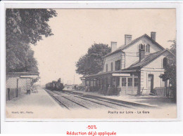 Delcampe - POUILLY-sur-LOIRE: La Gare - état - Pouilly Sur Loire