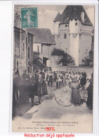 Delcampe - NEVERS: Cortège Historique De Jeanne D'arc 1909, Les Piquiers - Très Bon état - Nevers