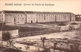 Delcampe - TORRES NOVAS - Quartel Da Escola De Equitação  (2 Scans) - Santarem