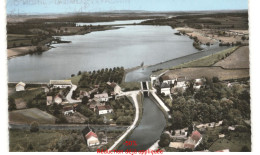 Delcampe - Environs CORBIGNY: Les étangs De Baye Et De Vaux Et Le Canal De Nivernais Vue Aérienne 10x15 - Très Bon état - Corbigny