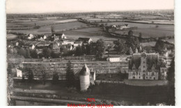 Delcampe - CHATILLON-en-BAZOIS: Le Château Vue Aérienne 10x15 - Très Bon état - Chatillon En Bazois
