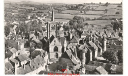 Delcampe - MOULINS-ENGILBERT: L'église Saint-jean Baptiste, Monument Historique XIIe Siècle Vue Aérienne 10x15 - Très Bon état - Moulin Engilbert