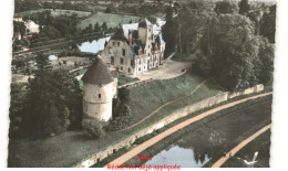 Delcampe - CHATILLON-en-BAZOIS: Vue Panoramique, Le Canal Du Nivernais, Le Château Vue Aérienne 10x15 - Très Bon état - Chatillon En Bazois