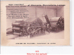 Delcampe - NEVERS - Etabts Pautrat - Mercerie, Bonneterie, Laines - Atelier De Filature : Assortiment De Cardes - Très Bon état - Nevers