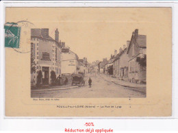 Delcampe - POUILLY-sur-LOIRE: La Rue De Lyon - Très Bon état - Pouilly Sur Loire