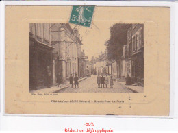 Delcampe - POUILLY-sur-LOIRE: Grande-rue, La Poste - Très Bon état - Pouilly Sur Loire