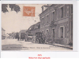 Delcampe - SAINT-PIERRE-le-MOUTIER: Hôtel Du Commerce - Très Bon état - Clamecy
