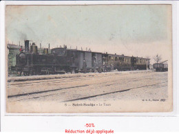 Delcampe - SAINT-SAULGE: Le Tacot, Tramway - état (rare En Couleur) - Clamecy