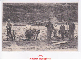 Delcampe - CLAMECY: Le Flottage, Une équipe De Fileur - Très Bon état - Clamecy
