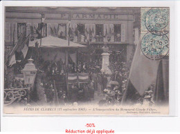Delcampe - CLAMECY: Pharmacie, L'inauguration Du Monument Claude Fillier - Très Bon état - Clamecy