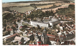 Delcampe - SAINT-AVOLD: L'église Et Lycée Poncelet Vue Aérienne 10X15 - Très Bon état - Saint-Avold