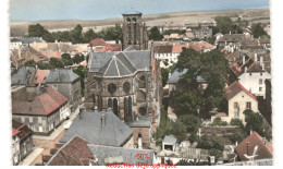 Delcampe - PHALSBOURG: L'église Vue Aérienne 10X15 - Très Bon état - Phalsbourg