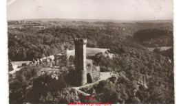 Delcampe - FORBACH: La Tour Du Schlossberg Et Le Stade Vue Aérienne 10x15 - Très Bon état - Forbach