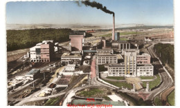 Delcampe - FAULQUEMONT: Charbonnages, Siège Et Puits De La Mine Vue Aérienne 10x15 - état - Faulquemont