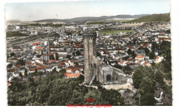 Delcampe - FORBACH: La Tour De Schlossberg Vue Aérienne 10X15 - Très Bon état - Forbach