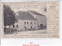 Delcampe - ALBESTROFF: Hôtel Antoni - état - Albestroff
