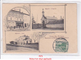 Delcampe - RECHICOURT: Gare, Epicerie, Chapelle - Très Bon état - Rechicourt Le Chateau
