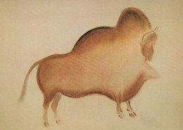 Delcampe - France Les Eyzies Grotte Font De Gaume Art Préhistorique Bison Unposted #SCC559 - Les Eyzies
