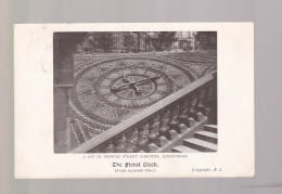 Delcampe - Royaume-Uni - Écosse – Edinburgh – Princes Street Gardens – The Floral Clock – Circulée (1904) - Midlothian/ Edinburgh