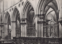 Delcampe - France Caen Normandie Église St Étienne Chœur Ogives Grille Unposted #SCC392 - Caen