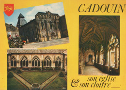 Delcampe - France Cadouin Ancienne Abbaye Cistercienne Et Cloître Unposted #SCC385 - Autres & Non Classés