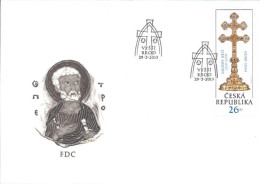 Delcampe - FDC 765 Czech Republic Zawisch Von Falkenstein Cross 2013 - Christianity