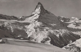 Delcampe - Schweiz Zermatt Wallis Matterhorn Alpenlandschaft Schnee Versandt #SCC172 - Zermatt